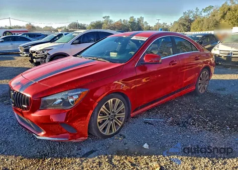 2018 Mercedes-Benz Cla 250 z USA, uszkodzony, nr VIN WDDSJ4EB4JN590429